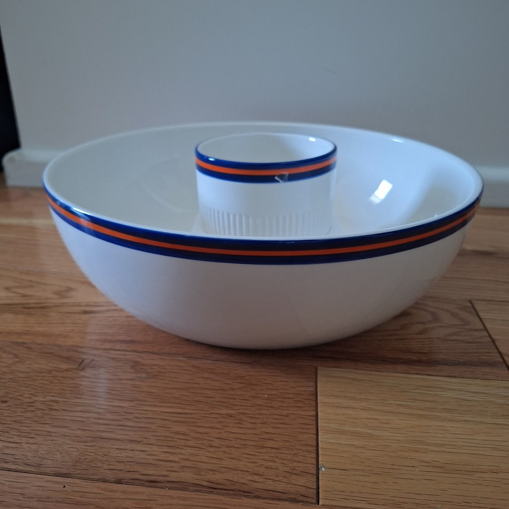 The Memory Company Florida Gators 2004 Chip and Dip Bowl Set White Ceramic - Picture 6 of 9